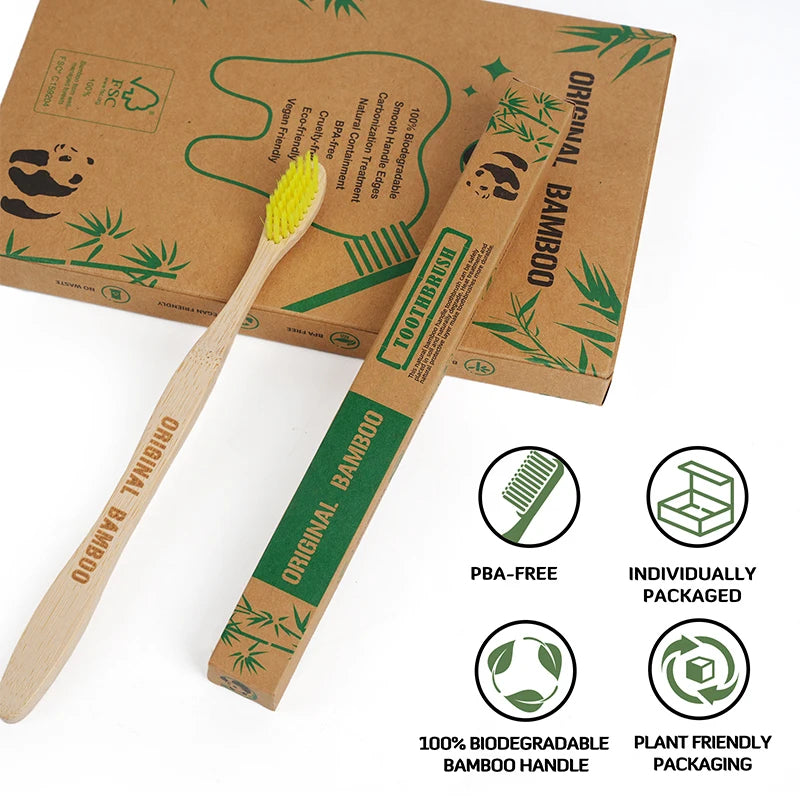 Soft Bamboo Toothbrush